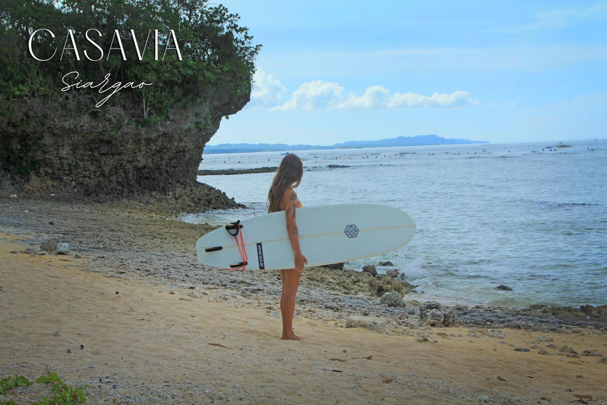Casavia Siargao Hostel Catangnan Buitenkant foto